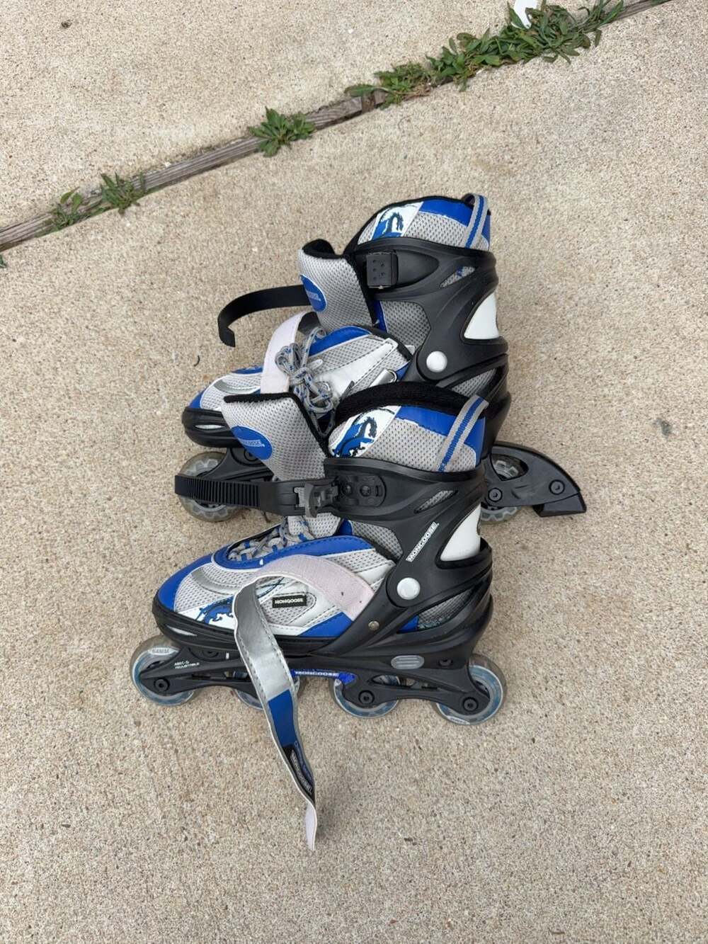 Mongoose Challenge Series Adjustable Inline Skates Size 5-8
